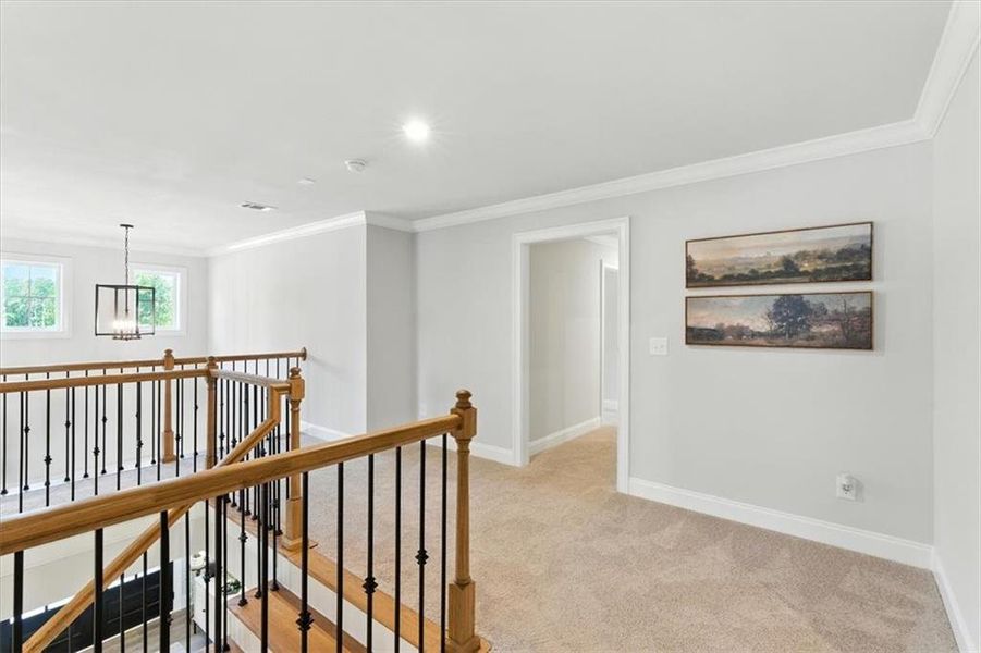 Spacious, unfurnished interior of a new home in Ford Landing, Acworth (Image 20).