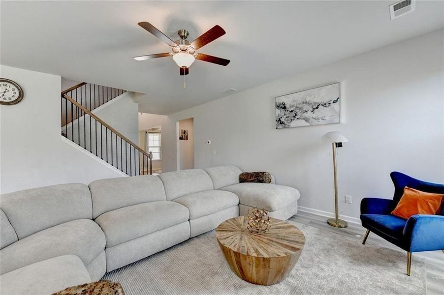 Furnished interior view inside a new home in Adagio, Dacula (Image 7).
