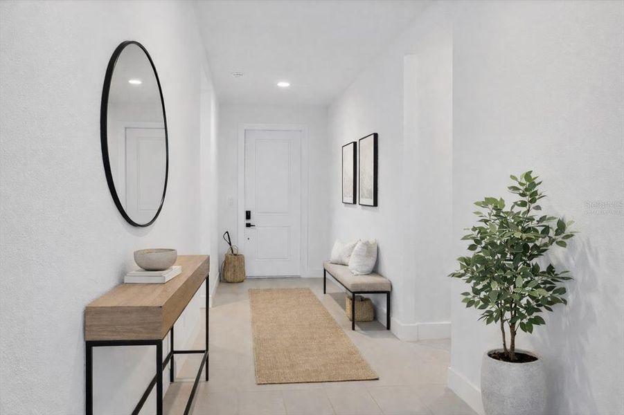 Furnished interior view inside a new home in , Venice (Image 13).