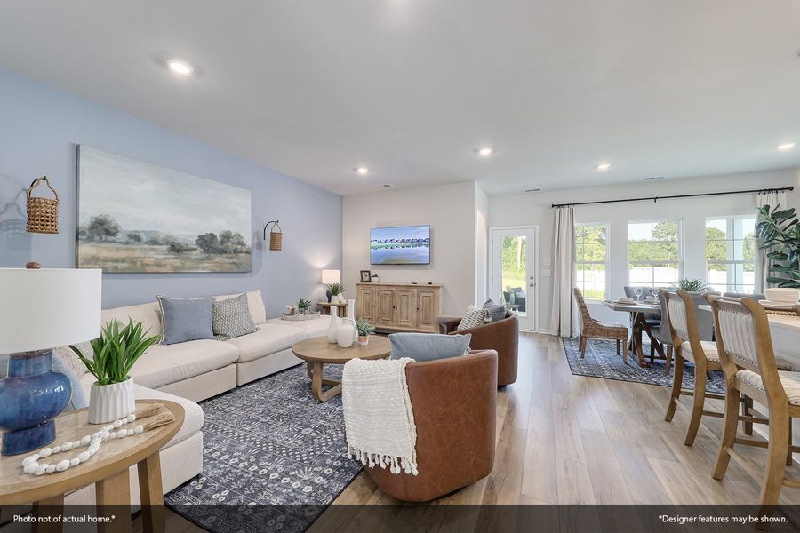 Furnished interior view inside a new home in Landmark Commons, Boiling Springs (Image 9).