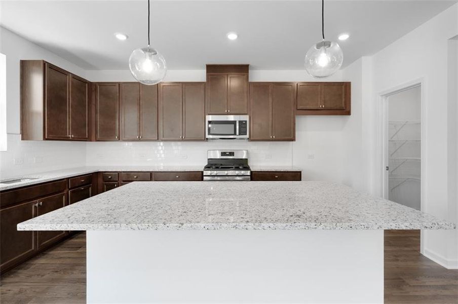 Furnished interior view inside a new home in Windance Lake, Loganville (Image 7).
