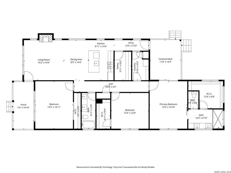 2D floor plan layout of this home in , San Antonio, TX (Image 5).