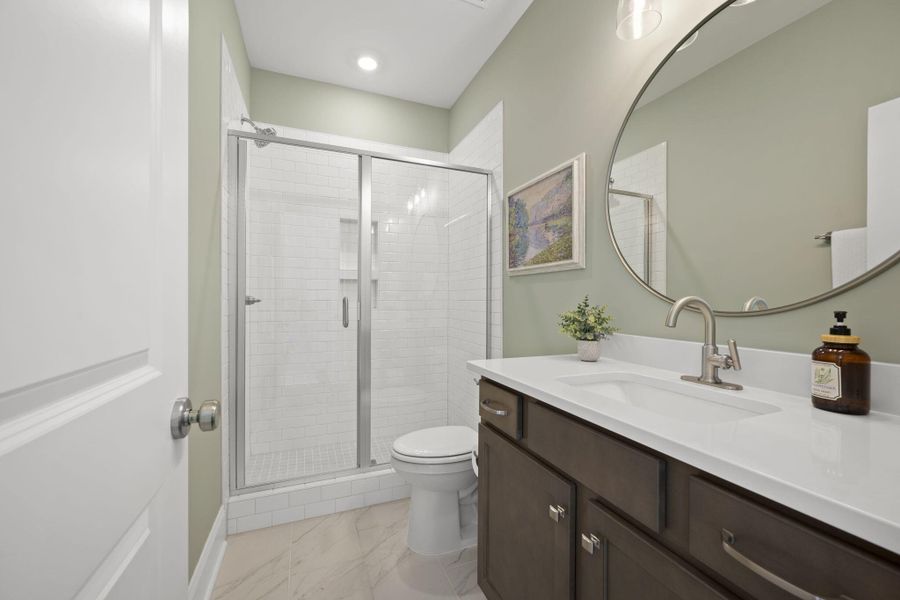 Furnished interior view inside a new home in , Summerville (Image 39).