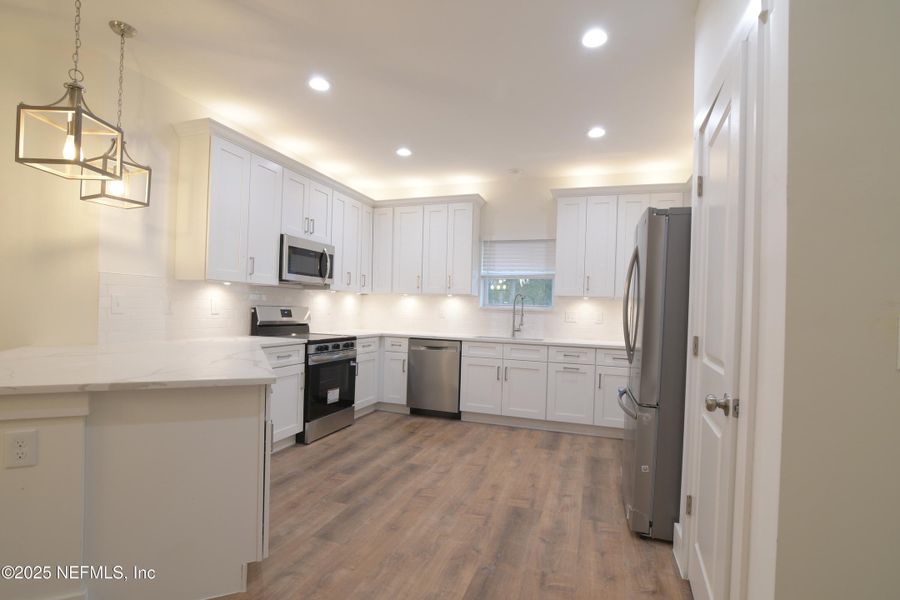 Furnished interior view inside a new home in , Jacksonville (Image 12). Furnished interior view inside a new home in , Jacksonville (Image 12).