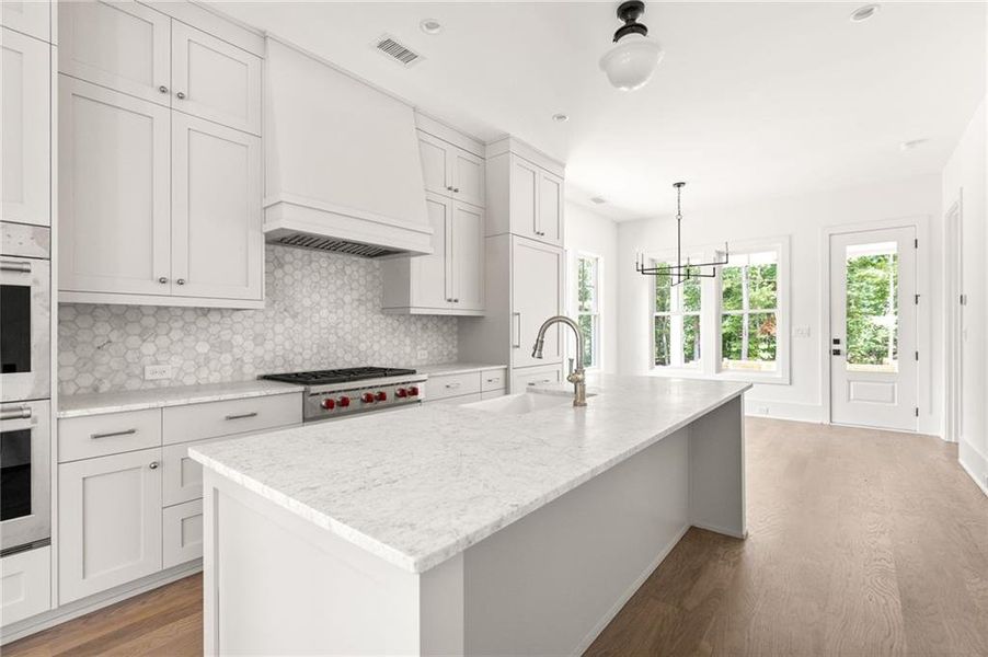 Furnished interior view inside a new home in , Chattahoochee Hills (Image 10). Furnished interior view inside a new home in , Chattahoochee Hills (Image 10).