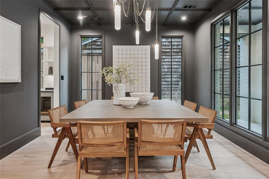 Furnished interior view inside a new home in , Dallas (Image 9). Furnished interior view inside a new home in , Dallas (Image 9).