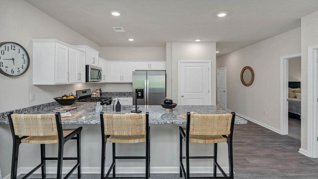 Furnished interior view inside a new home in Grand Oaks, Columbia (Image 6).