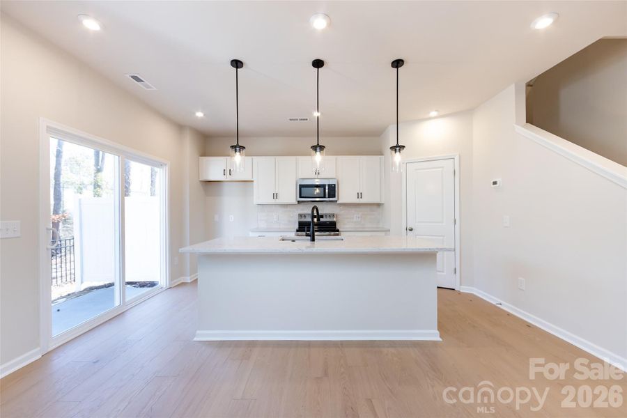 Large Kitchen Island Perfect for Entertaining