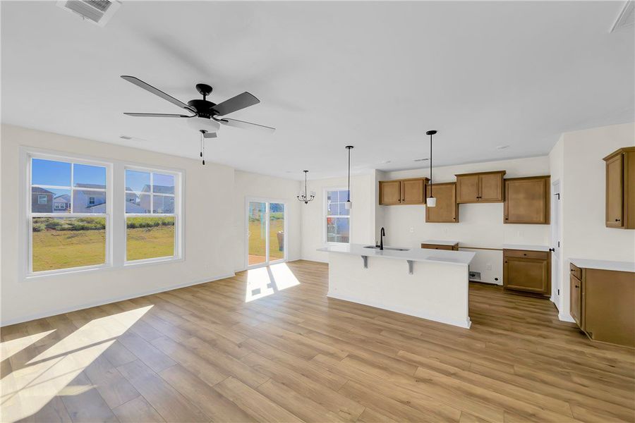 Spacious, unfurnished interior of a new home in Brownstone Park, Easley (Image 12).