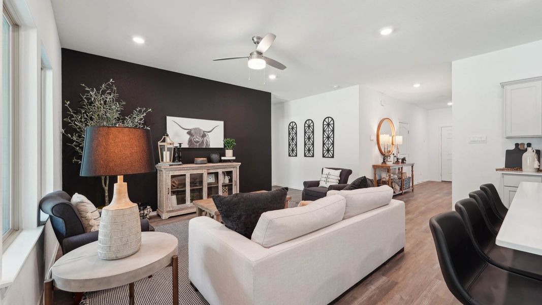 Furnished interior view inside a new home in Cypress Green, Hockley (Image 4).