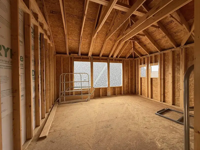 In-progress construction of a new home in Candela, Richmond, TX (Image 13).