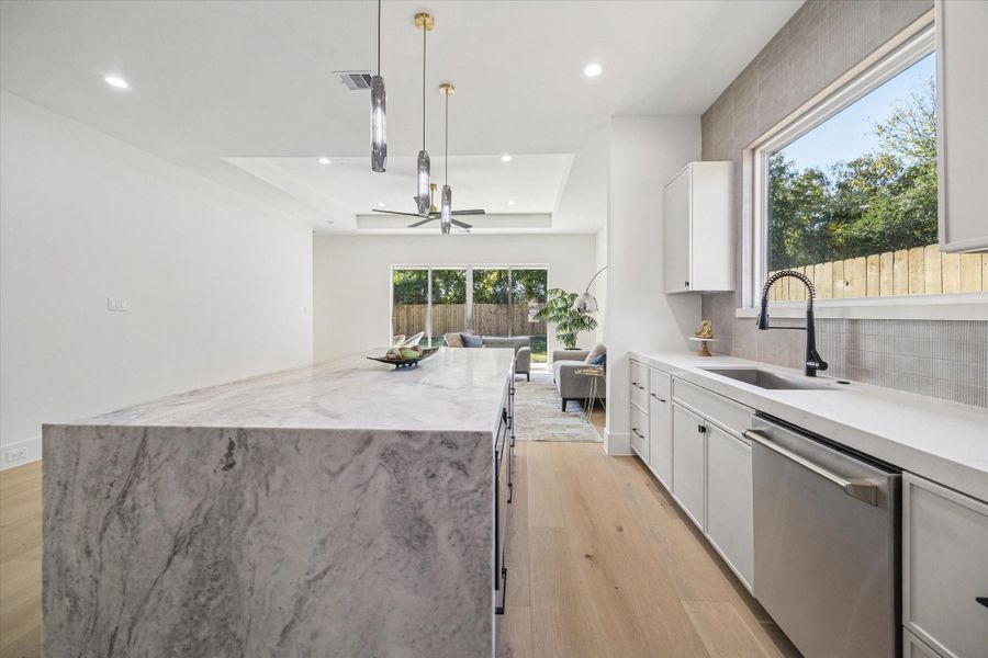 Furnished interior view inside a new home in , Houston (Image 11).
