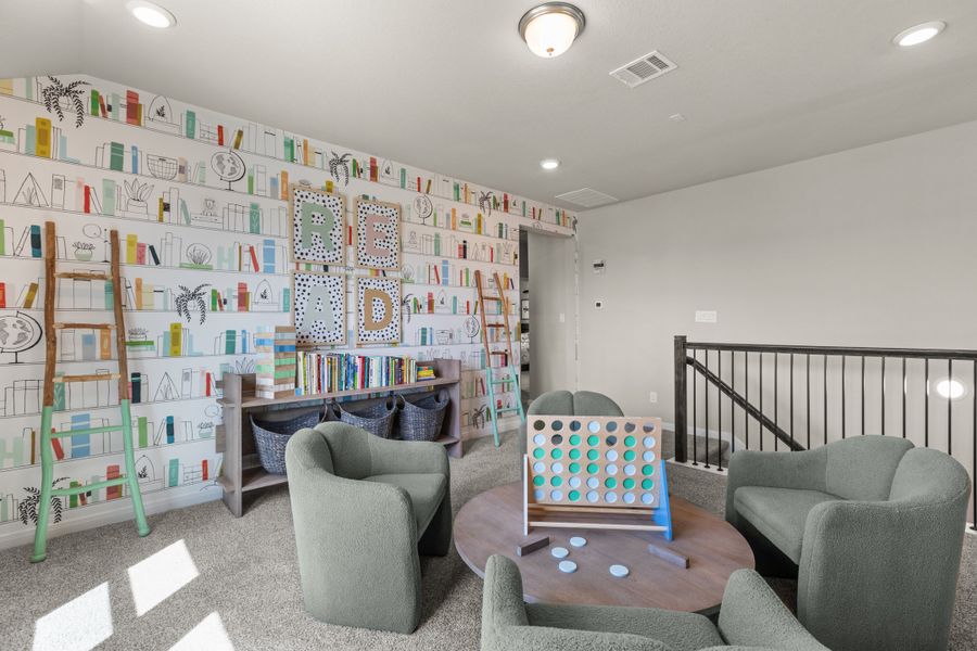 Furnished interior view inside a new home in Bricewood, Helotes (Image 11). Furnished interior view inside a new home in Bricewood, Helotes (Image 11).