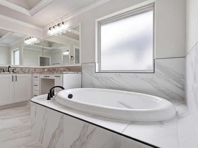 Furnished interior view inside a new home in , Granbury (Image 10).