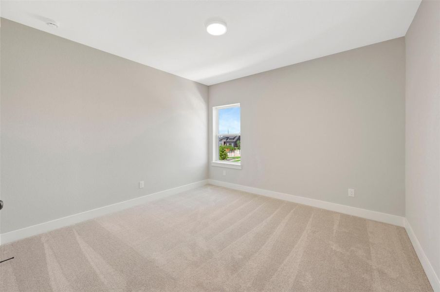 Spacious, unfurnished interior of a new home in Elyson - Grove Row Collection, Katy (Image 24).