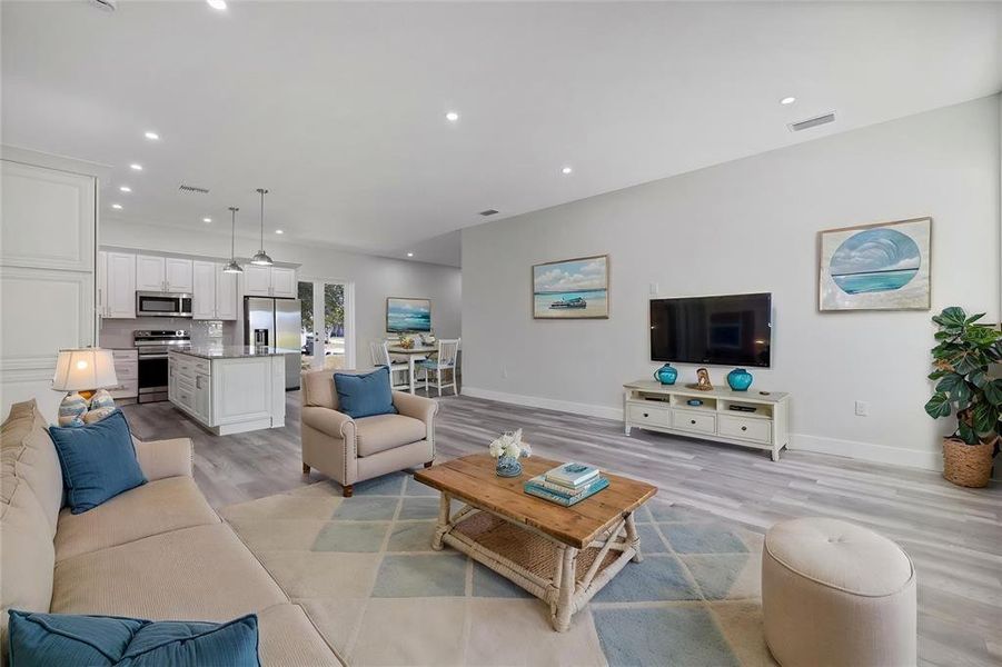 Furnished interior view inside a new home in , Sarasota (Image 19).