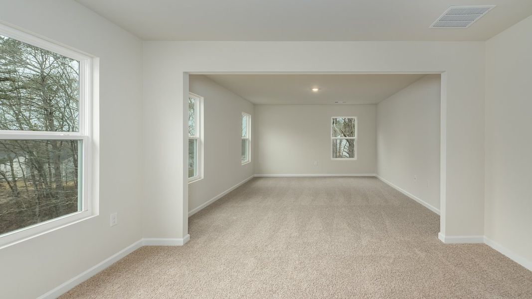 Spacious, unfurnished interior of a new home in Brooks Station, Dacula (Image 23).