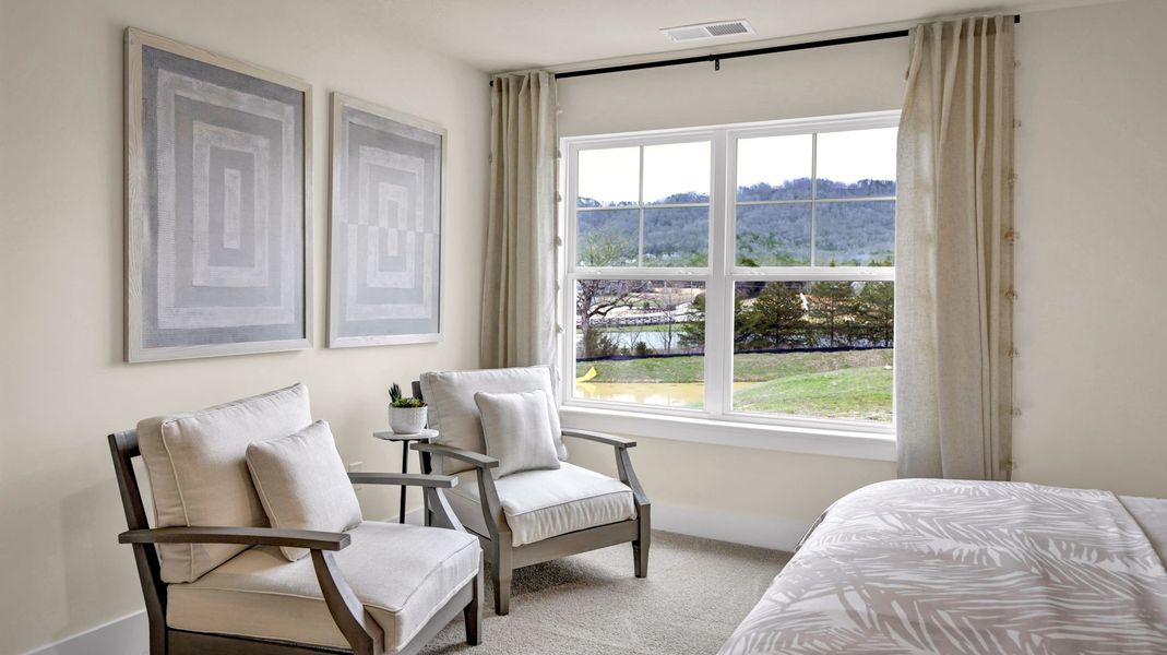Representative furnished interior of a home built from the Darwin by D.R. Horton in Prairie Pass, Apison (Image 16).