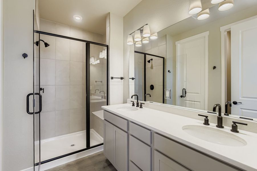 Furnished interior view inside a new home in Country Club Reserve – Fort Collins, Fort Collins (Image 13).