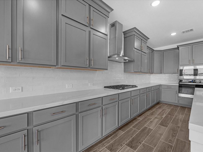 Furnished interior view inside a new home in Meridiana, Manvel (Image 10).