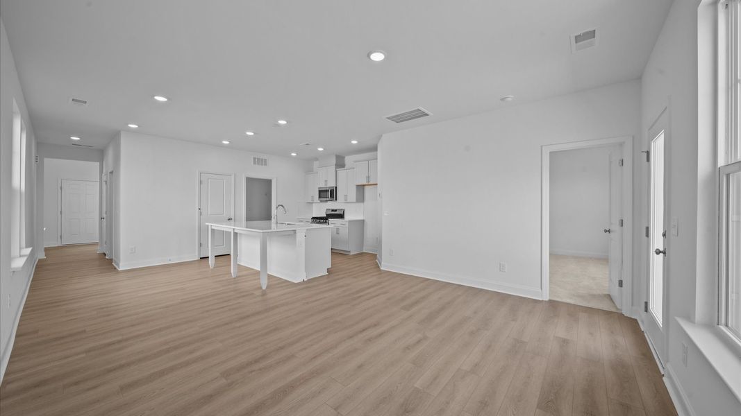 Representative furnished interior of a home built from the Freesia by DRB Homes in Essex Village, Franklinton (Image 15).