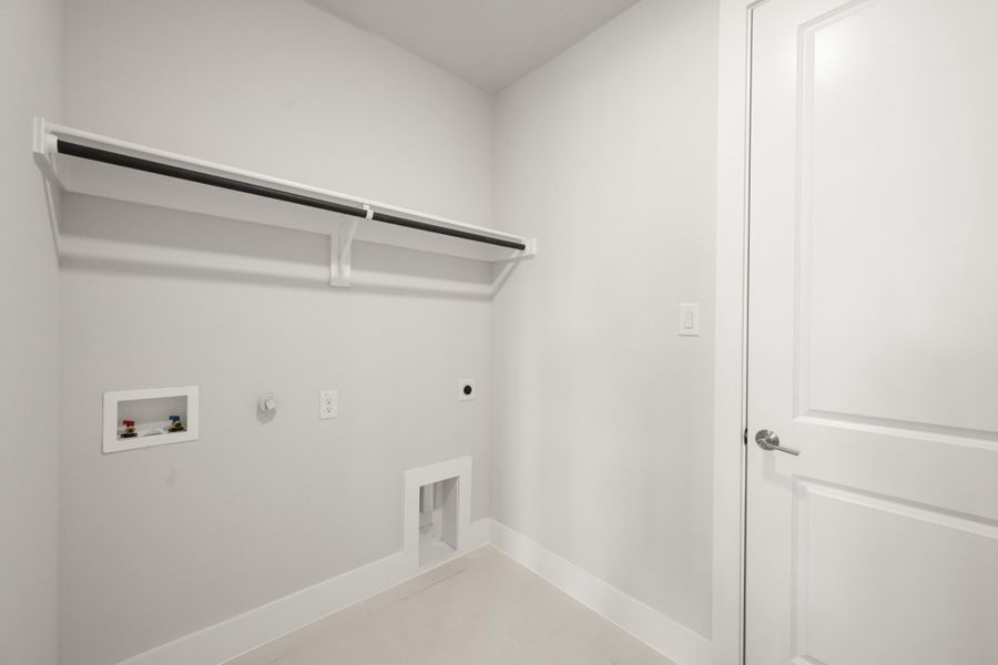 Spacious, unfurnished interior of a new home in Inspiration Collection at Bridgewater, Midlothian (Image 22).