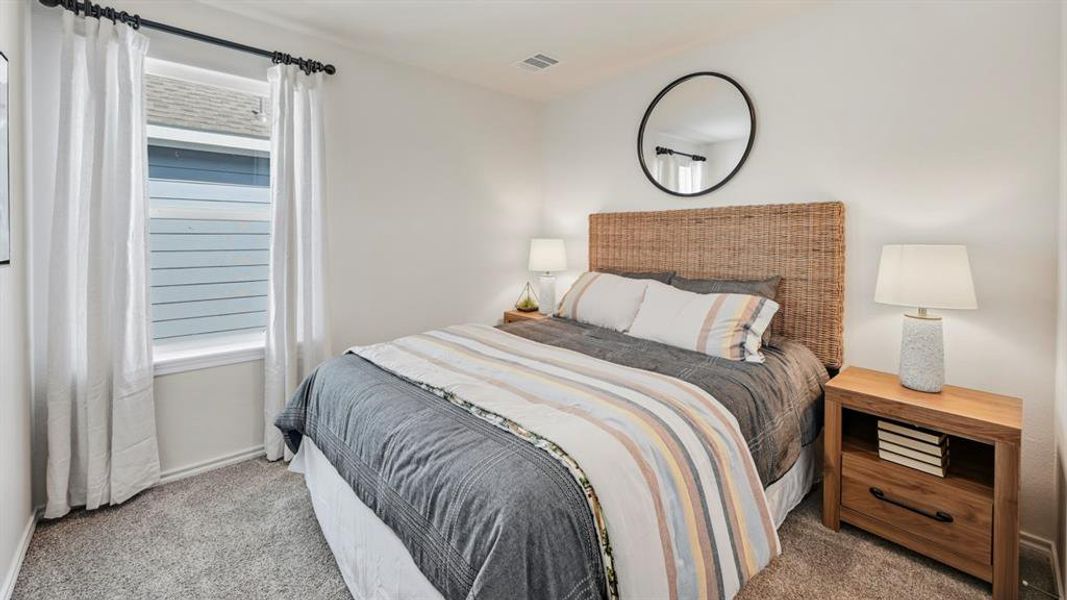Furnished interior view inside a new home in Arbor Trails South, Princeton (Image 8).