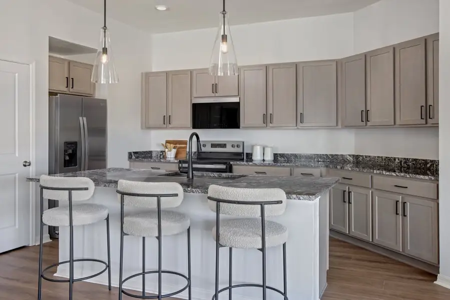 Furnished interior in a model home at Cedar Crossings II in Haines City (Image 6).