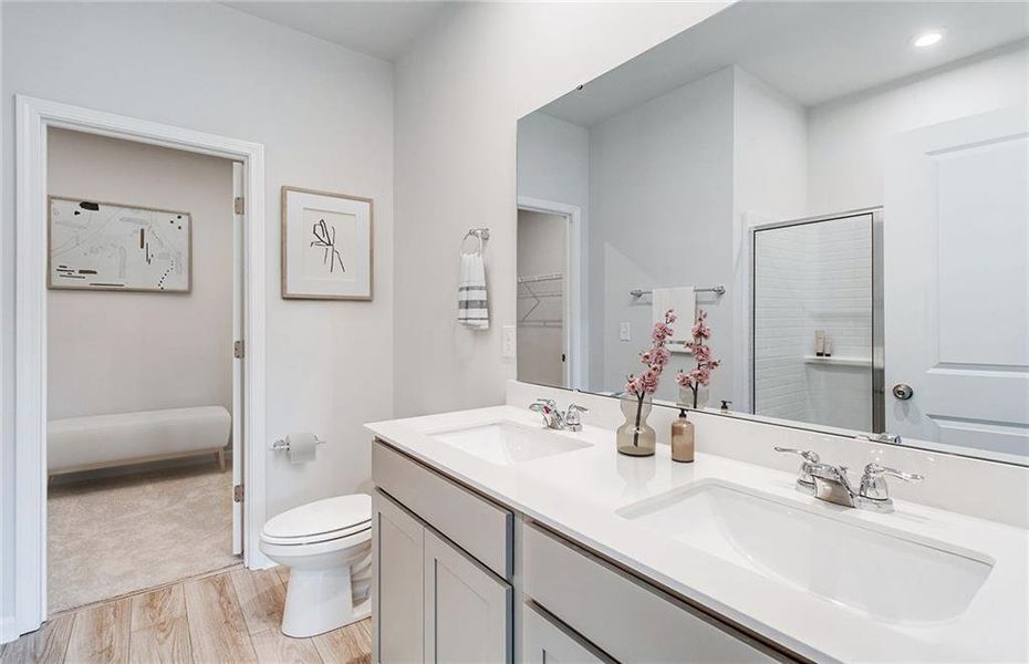 Furnished interior view inside a new home in Avery Ridge, Gainesville (Image 17).