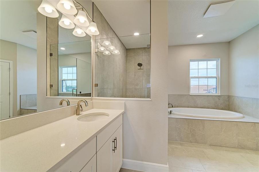 Furnished interior view inside a new home in Crosswind Ranch, Parrish (Image 7).