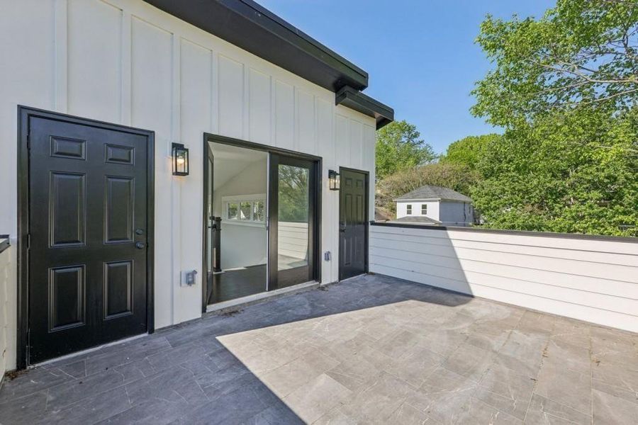 Exterior details and patio area of a home in , Atlanta (Image 36). Exterior details and patio area of a home in , Atlanta (Image 36).