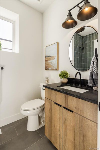 Furnished interior view inside a new home in , Denver (Image 12).