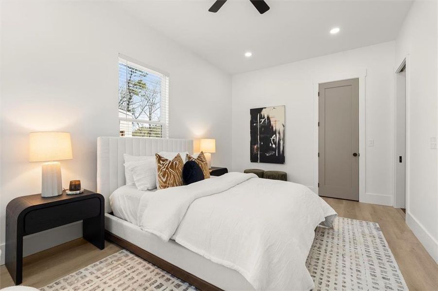 Furnished interior view inside a new home in , Atlanta (Image 8).