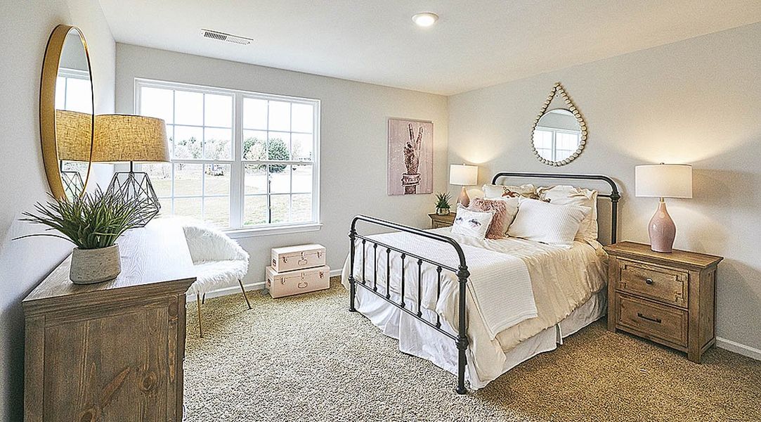 Representative furnished interior of a home built from the WILMINGTON by D.R. Horton in Cedar Oaks, Greensboro (Image 30). Representative furnished interior of a home built from the WILMINGTON by D.R. Horton in Cedar Oaks, Greensboro (Image 30).
