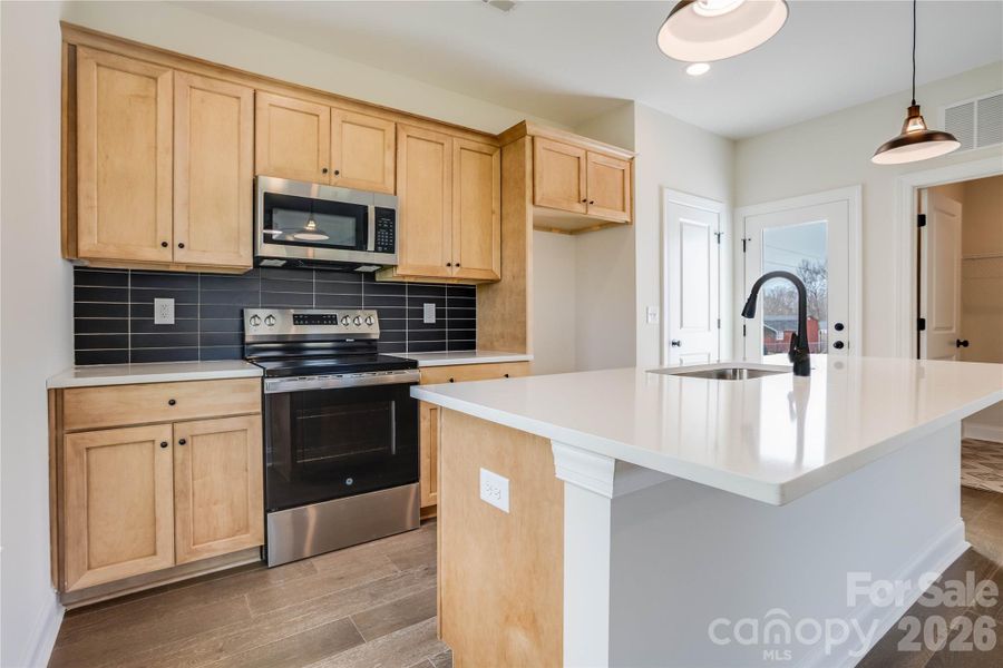 Furnished interior view inside a new home in , Kings Mountain (Image 6). Furnished interior view inside a new home in , Kings Mountain (Image 6).
