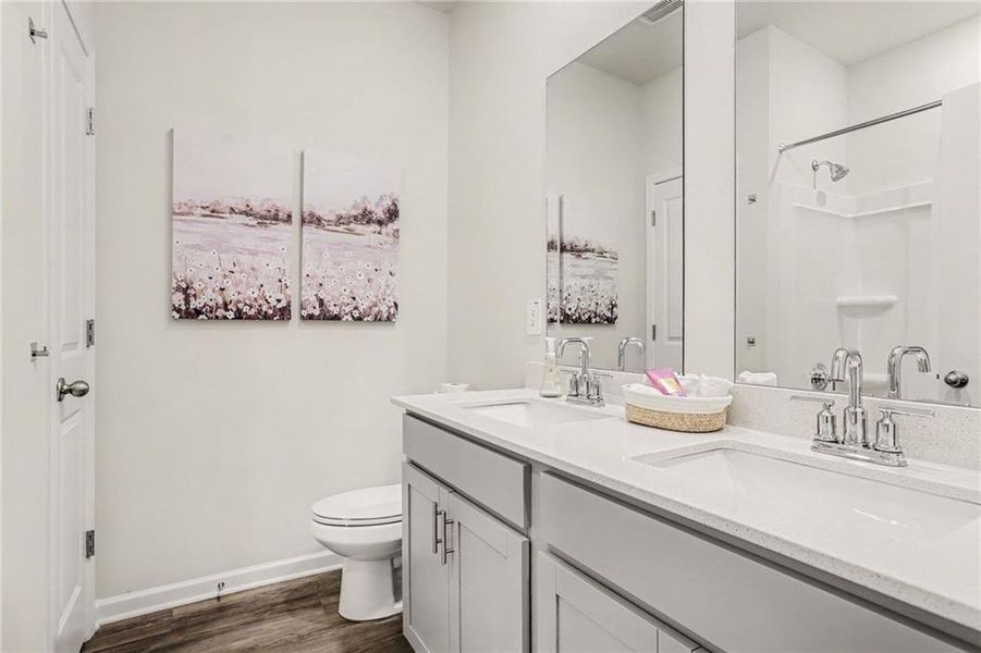 Furnished interior view inside a new home in , Canton (Image 14).