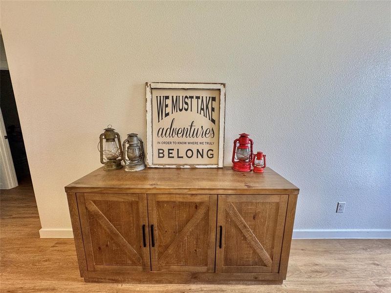 Close-up of interior finishes inside a home in , Callisburg (Image 20).