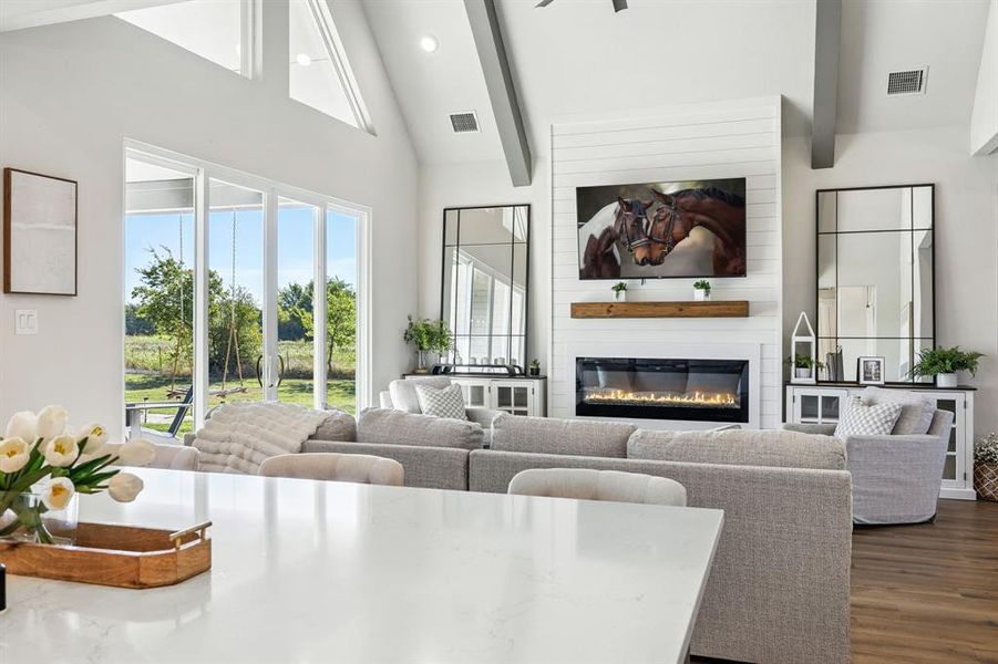 Furnished interior view inside a new home in , Leonard (Image 14).