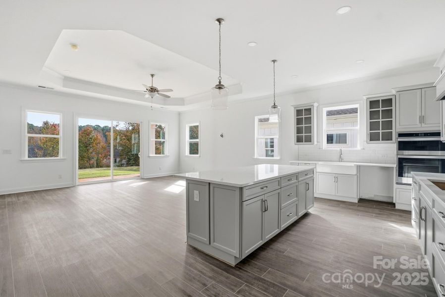 Furnished interior view inside a new home in , Sherrills Ford (Image 6).