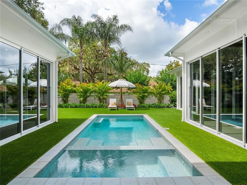 Exterior details and patio area of a home in , Winter Park (Image 39).