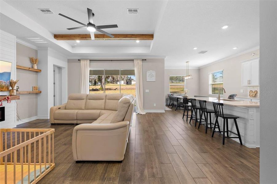 Furnished interior view inside a new home in , Brooksville (Image 40).
