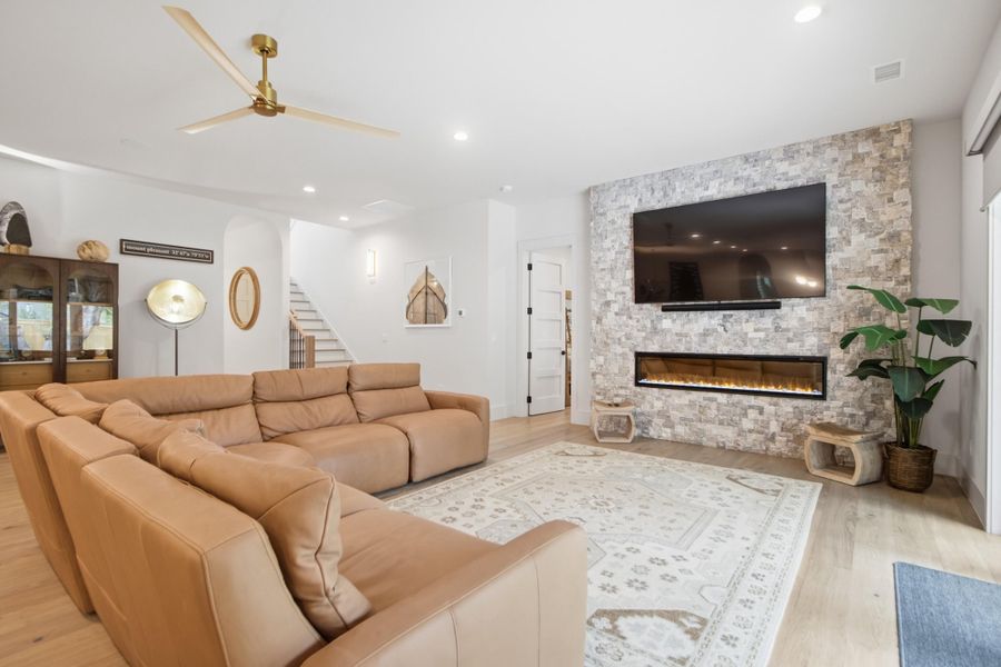 Furnished interior view inside a new home in , Mount Pleasant (Image 6).