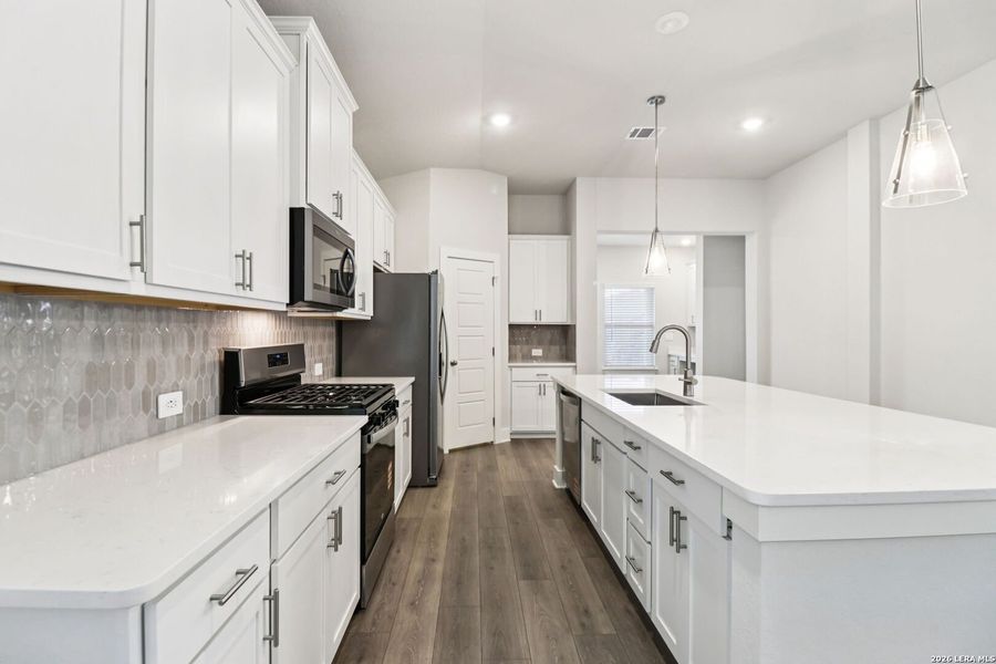 Furnished interior view inside a new home in Sagebrooke - Premier Series, San Antonio (Image 11).