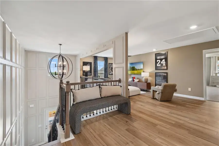 Furnished interior view inside a new home in Westwind Estates, Hampton (Image 31).