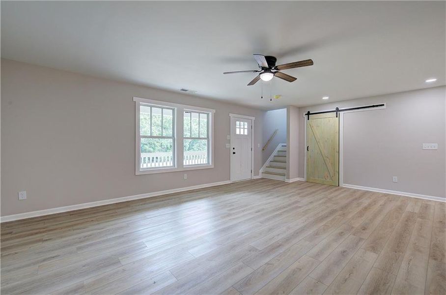 Spacious, unfurnished interior of a new home in , Cartersville (Image 16).