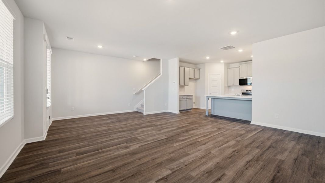 Spacious, unfurnished interior of a new home in Brookland Commons, Monroe (Image 14).