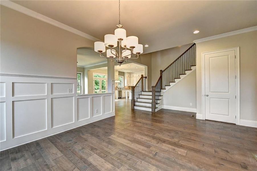 Spacious, unfurnished interior of a new home in Bellmoore Park, Duluth (Image 70).