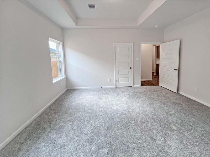 The Mockingbird II- Primary Bedroom. Sample photo used for illustrative purposes only, options/colors will vary.