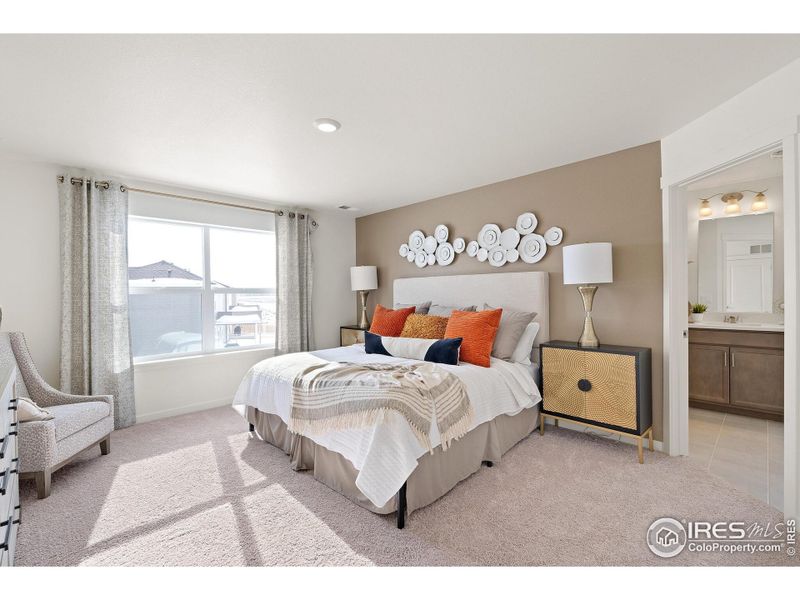 Furnished interior view inside a new home in Lakeside Canyon, Mead (Image 11).