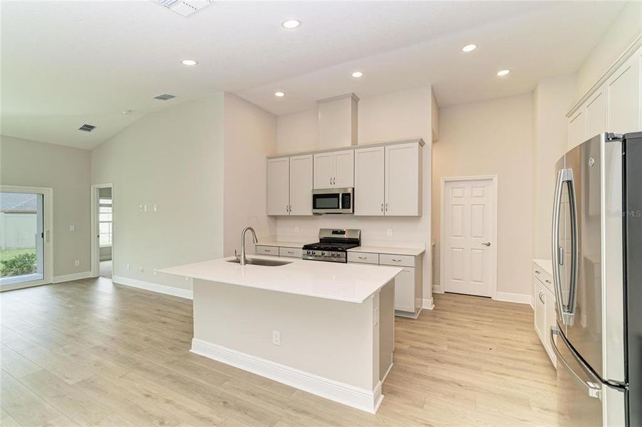 Furnished interior view inside a new home in Crosswind Point, Parrish (Image 10).